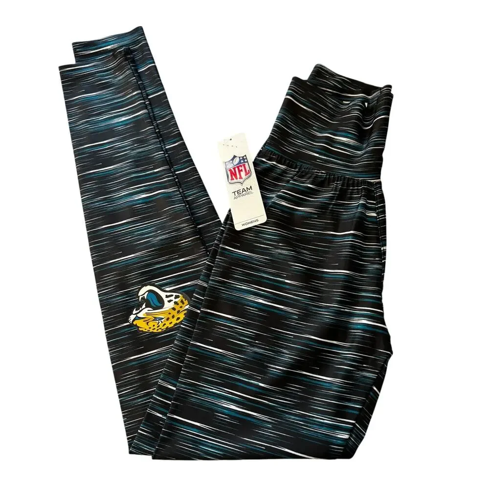 NFL Women's Jacksonville Jaguars Space Dye Leggings Size XS